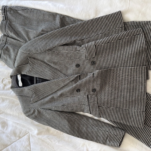 Gabriela Hearst houndstooth suit